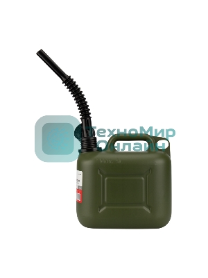 Канистра Rexant для ГСМ и технических жидкостей, вертикальная 5 л, пластиковая, усиленная