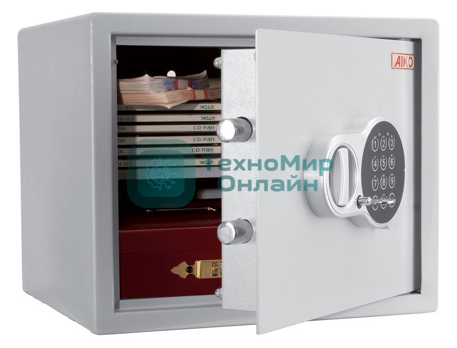 Сейф AIKO Т-28 EL (Внешние размеры:280х340х317 мм, Вес:9 кг)