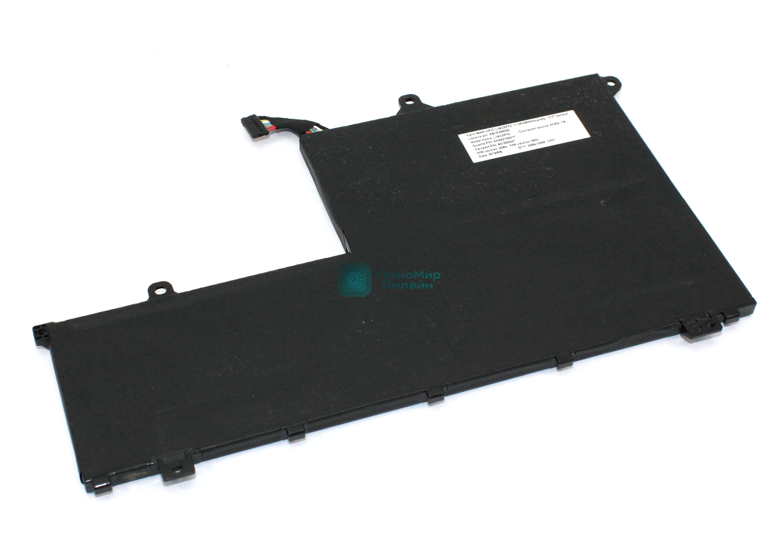 Аккумуляторная батарея для ноутбука Lenovo L19C3PF0 11.25V 3320mAh Orig