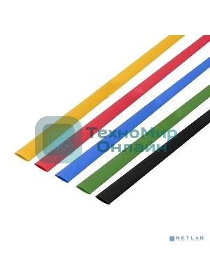 Термоусаживаемые трубки Rexant AUTO PLUS 2:1 (Набор 19 шт.)