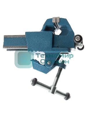 Тиски слесарные, 63 мм, крепление для стола, винтовой зажим (Глазов)