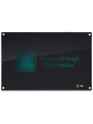 Доска стеклянная Cactus CS-GbD-90X120-BK-TM Сквозное крепление стеклянная черный 90x120 см стекло крепления
