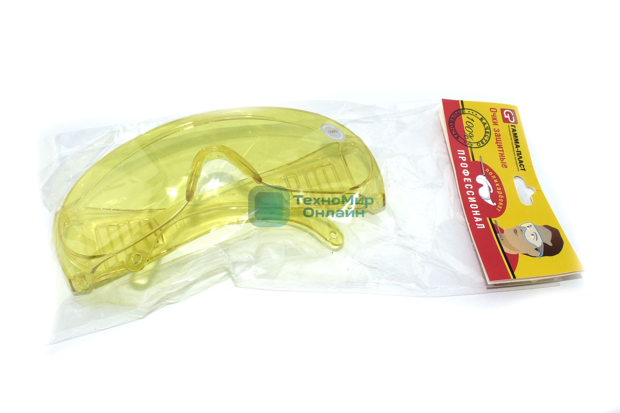 Очки защитные Профессионал желтые