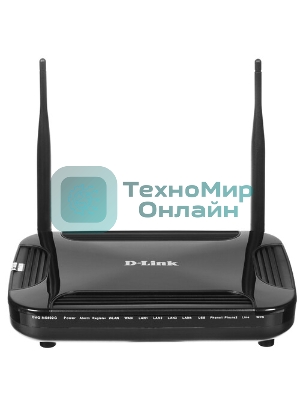 Интернет-телефония D-Link DVG-N5402G/2S1U1L/A1A Беспроводной гигабитный маршрутизатор с поддержкой 3G/LTE, 2 FXS-портами, 1 PSTN-портом (lifeline) и USB-портом