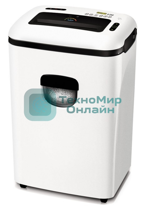 Шредер Office Kit S250 4x35 (секр.P-4)/фрагменты/25лист./38лтр./скрепки/скобы/пл.карты/CD