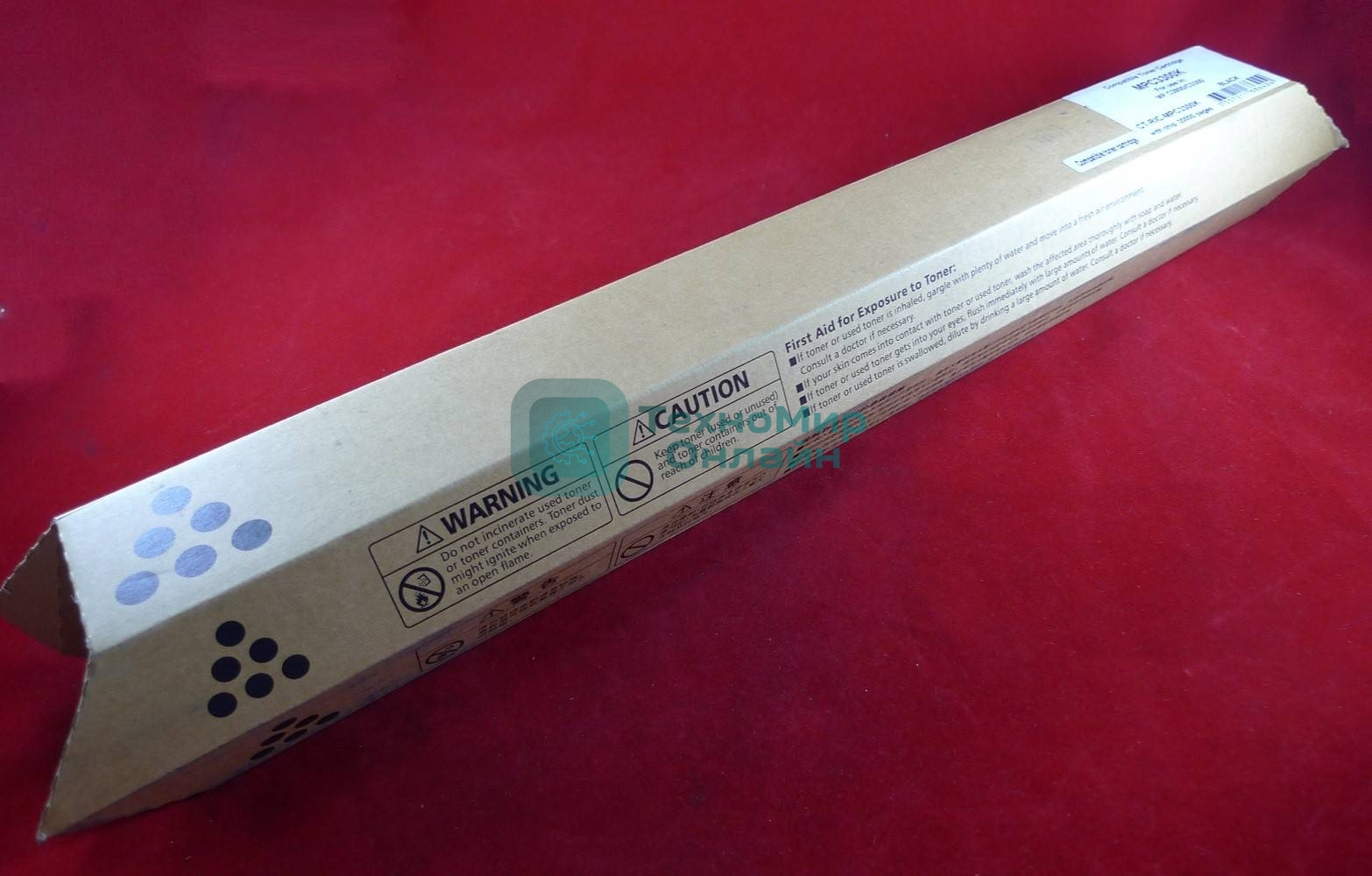 Картридж лазерный Ricoh Aficio MP C2800/C3300 черный, type MPC3300E (туба, 460г) JPN