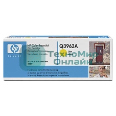 Картридж лазерный HP Q3962A желтый для Color LaserJet 2550 4000 стр.