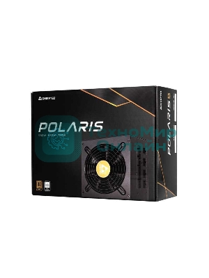 Блок питания Chieftec Polaris PPS-750FC, 750Вт, 80 PLUS Gold, 120мм, модульный, черный