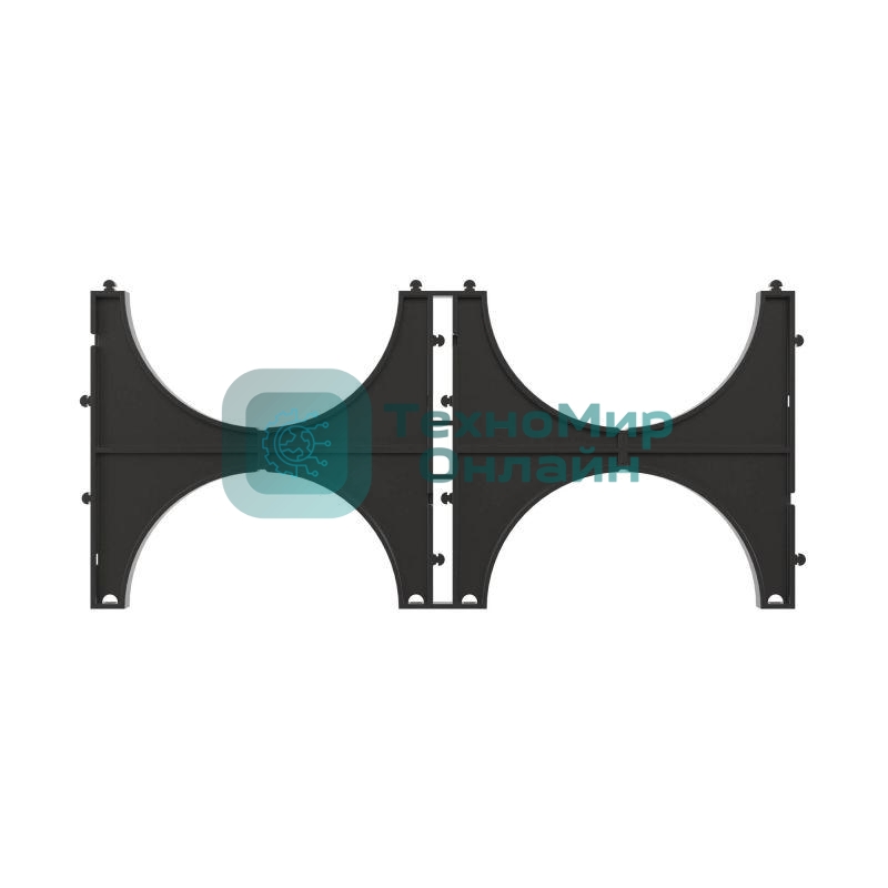 Кластер двойной для двустен. труб d110 ДКС 025112