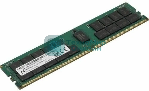 Оперативная память Micron DDR4 RDIMM 64GB 2Rx4 2933 MHz ECC Registered MTA36ASF8G72PZ-2G9, 1 year, OEM