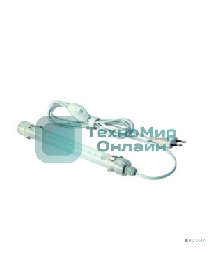 Панель осветительная Rem, с кронштейном серого цвета, 1U, 40х484х35 мм (ВхШхГ), 230V, 19