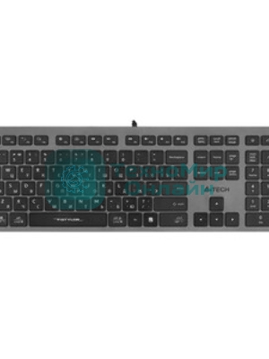 Клавиатура проводная A4Tech Fstyler FX50, USB, серый