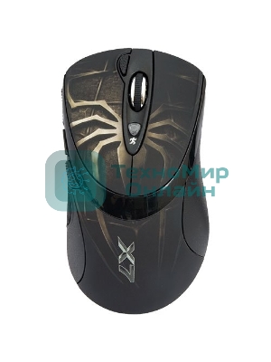 Мышь проводная A4Tech XL-747H коричневый, 3600 dpi, USB, кнопки - 7