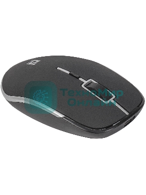 Мышь беспроводная Defender Hit MB-775 черный, 1600 dpi, радиоканал, USB, кнопки - 4