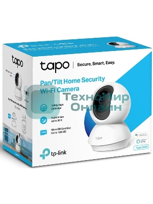 Камера 1080P indoor IP camera, 360° horizontal and 114° vertical range, Night Vision, Motion Detection, 2-way Audio, support 128G MicroSD card