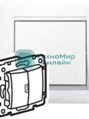 Выключатель Valena выключатель 2-кл./бел.