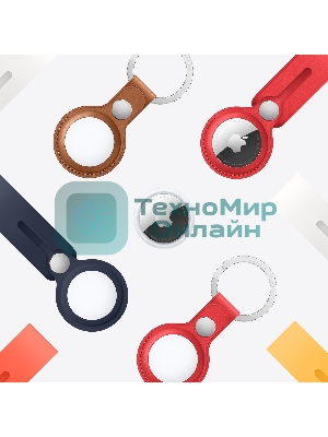 Трекер Apple AirTag, IP67, Bluetooth, NFC, Accelerometer, Speaker, CR2032 bat., d-31.9 mm, h-8 mm, 11 g - (4 Pack)