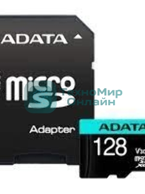 Флеш карта MICRO SDXC 128Gb W/AD. AUSDX128GUI3V30SA2-RA1 ADATA