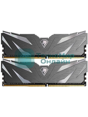Оперативная память NETAC, DDR4, 16GB (2x8GB), 3600MHz, CL18, DIMM, с радиатором, черный