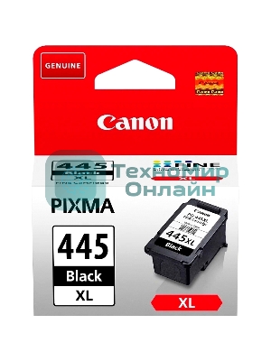 Картридж струйный Canon PG-445XL (8282B001), для Canon MG2540, Черный, 400 стр.