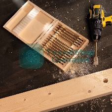 Набор сверл Matrix перовых по дереву, 6-8-10-12-13-14-16-18-19-20-22-24-25 мм 13 шт дерев