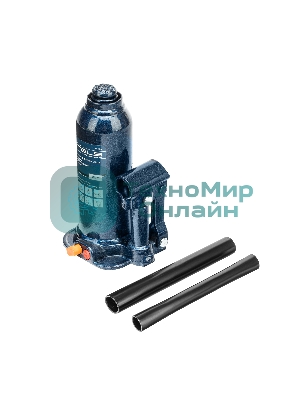 Домкрат гидравлический бутылочный Stels 4 т, h подъема 188–363 мм, в пласт. кейсе