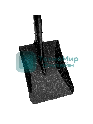 Лопата совковая углубленная Palisad LUXE 230х285х1310 мм, деревянный черенок, с рукояткой