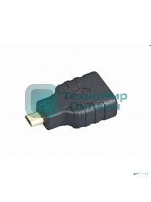 Переходник Gembird Переходник HDMI-microHDMI 19F/19M, золотые разъемы, пакет