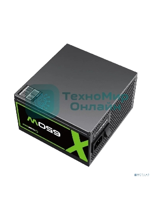 Блок питания GameMax GX-650 Modular, 650Вт, 80 PLUS Gold, 120мм, модульный, черный