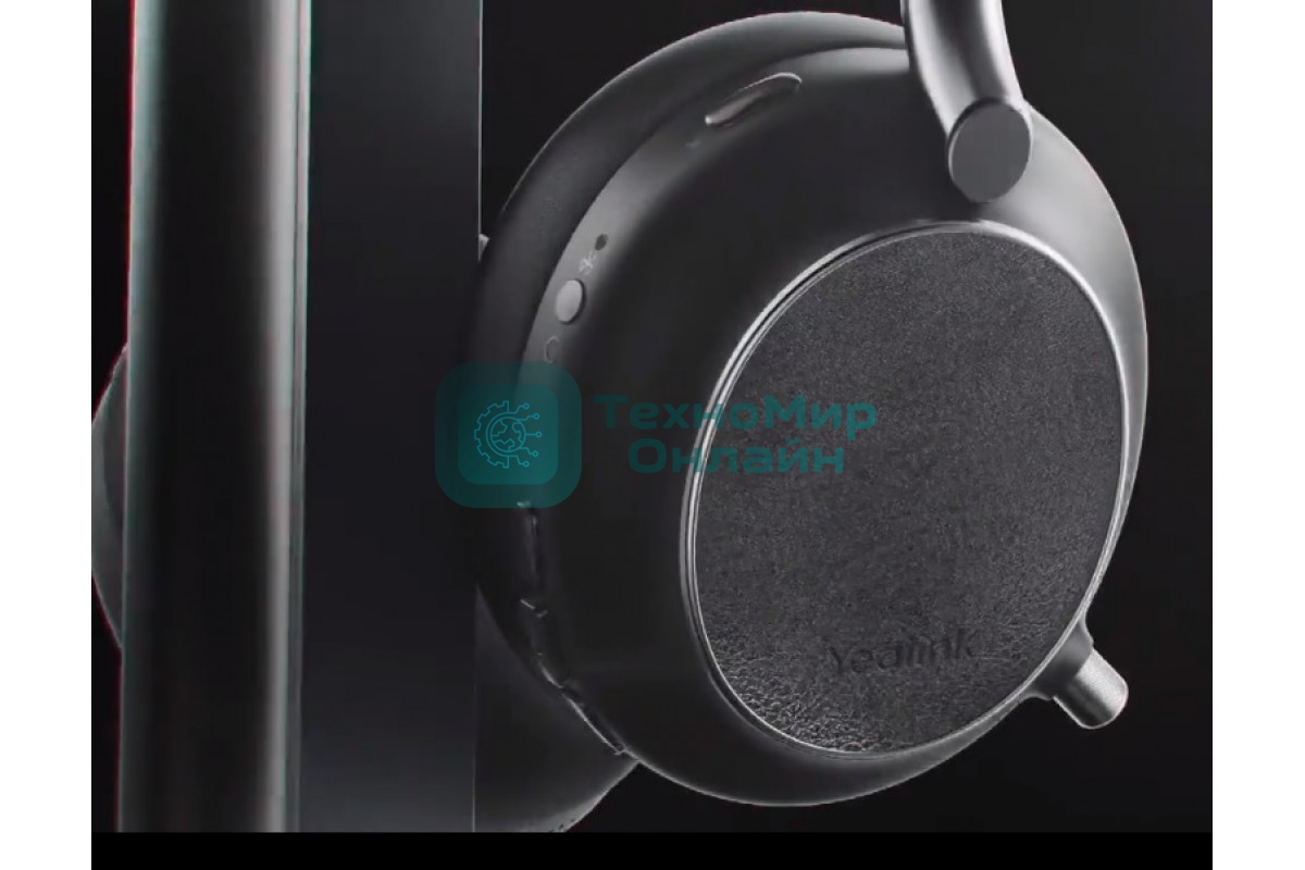 Беспроводные/проводные наушники Yealink BH76 Plus UC Black, накладные, Bluetooth + USB-A, активное шумоподавление, до 40 ч