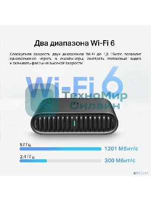 Портативный роутер Wi-Fi AX1500 TP-Link TL-WR1502X