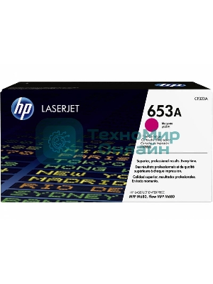 Тонер Картридж HP 653A CF323A пурпурный для HP MFP M680/Flow MFP M680 (16000 стр.)