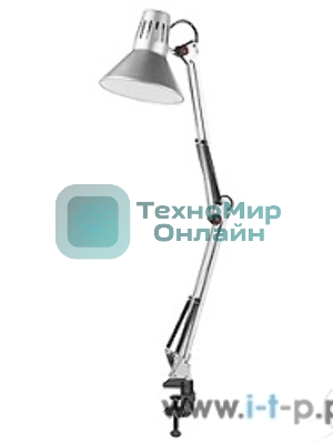 Лампа настольная ЭРА N-121 N-121-E27-40W-W белый Светильник настольный, цоколь E-27, 40 Вт