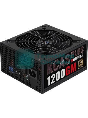 Блок питания Aerocool/Formula 1000W Retail KCAS PLUS 1000GM, 80 PLUS Gold, ATX v2.4, модульный, fan 14cm, 6x PCI-E [6+2-Pin], 10x SATA, 6x MOLEX