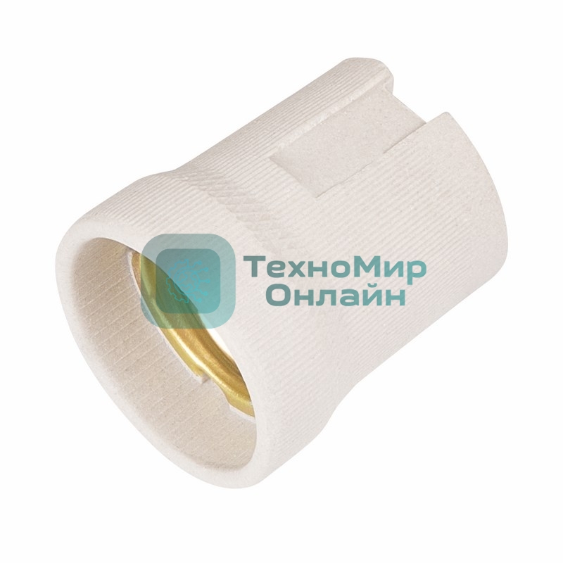 Патрон керамический E27 Rexant с этикеткой