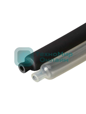 Трубка КВТ ТТК(3:1)-3/1 черная 75904