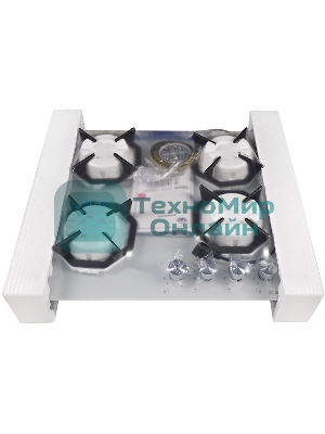 Газовая варочная панель Maunfeld EGHG.64.2CW/G белый