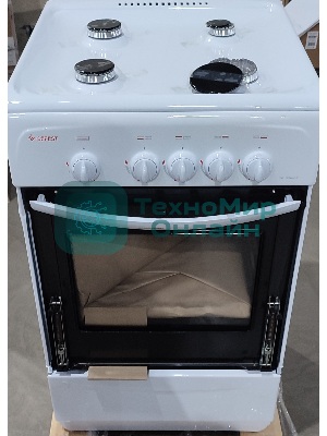 (Поврежденный товар) Плита газовая Gefest CG 50М02 К73 белый [См.описание!]