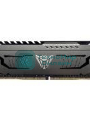 Оперативная память Patriot Viper Steel, DDR4, 8GB, 3200MHz, CL16, DIMM, с радиатором, черный