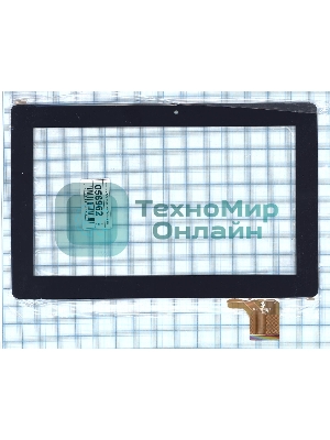 Сенсорное стекло (тачскрин) FPC-FC101S347-00, черное