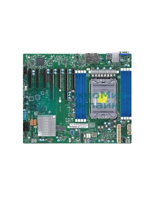 Материнская плата серверная SuperMicro X12SPL-F-B, сокет LGA4189, Intel C621A, DDR4 ECC, 8xDDR4, 2xPCIe 4.0 x16, 5xPCIe x8, 10xSATA, 1xM.2, 2xUSB 3.2, 2xUSB 2.0, 2xRJ-45, VGA, ATX
