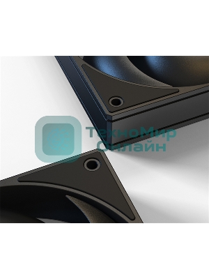 Вентилятор для корпуса ID-Cooling AS-120-K черный, 120 мм, 2000 об/мин, 27.2 дБ, 4 pin