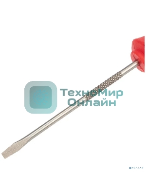 Отвертка шлицевая Rexant SL 3х75 мм, трехкомпонентная рукоятка сталь, S2