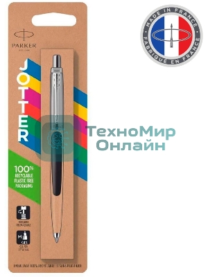 Ручка шариковая Parker Jotter Originals K60 (CW2096873) Black CT, M, синие чернила, блистер