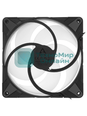 Вентилятор для корпуса ARCTIC P14 PWM PST A-RGb 0dB черный - retail (ACFAN00239A)