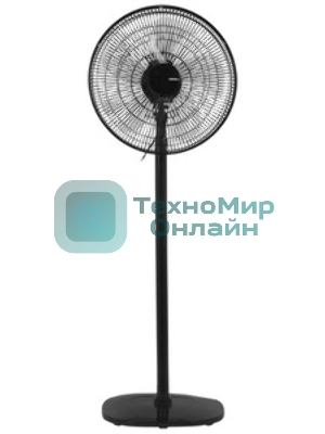 Вентилятор Centek CT-5024 чёрный, напольный, 65 Вт, 4 скорости, 44.5 см