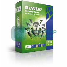 Программное обеспечение DR.WEB Security Space 3 ПК/1 год (BHW-B-12M-3-A3/AHW-B-12M-3-A2)