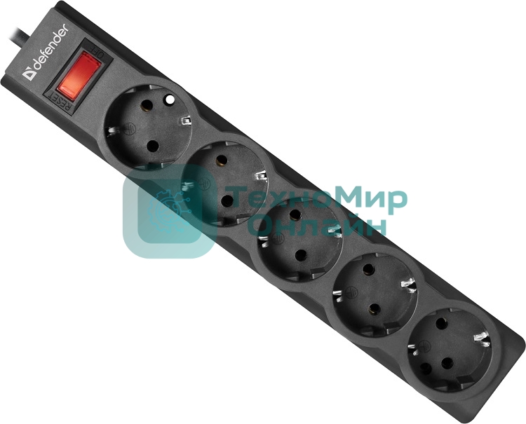 Сетевой фильтр Defender 3M ES LARGO 5OUTL.