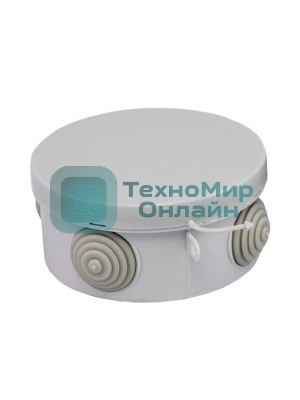 Коробка распаячная КМР-040-039 наружная с крышкой 85х40 АБС 4 мембранных ввода IP54 EKF plc-kmr-040-039