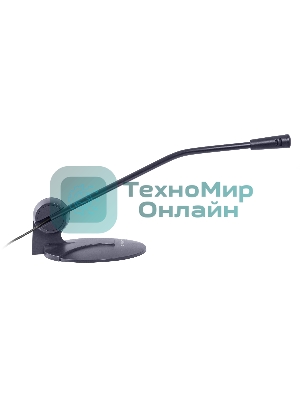 Микрофон Defender MIC-117 черный, кабель 1.8 м